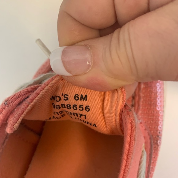 5 for$25- Sparkly Sperry Topsiders size 6 - Picture 9 of 16